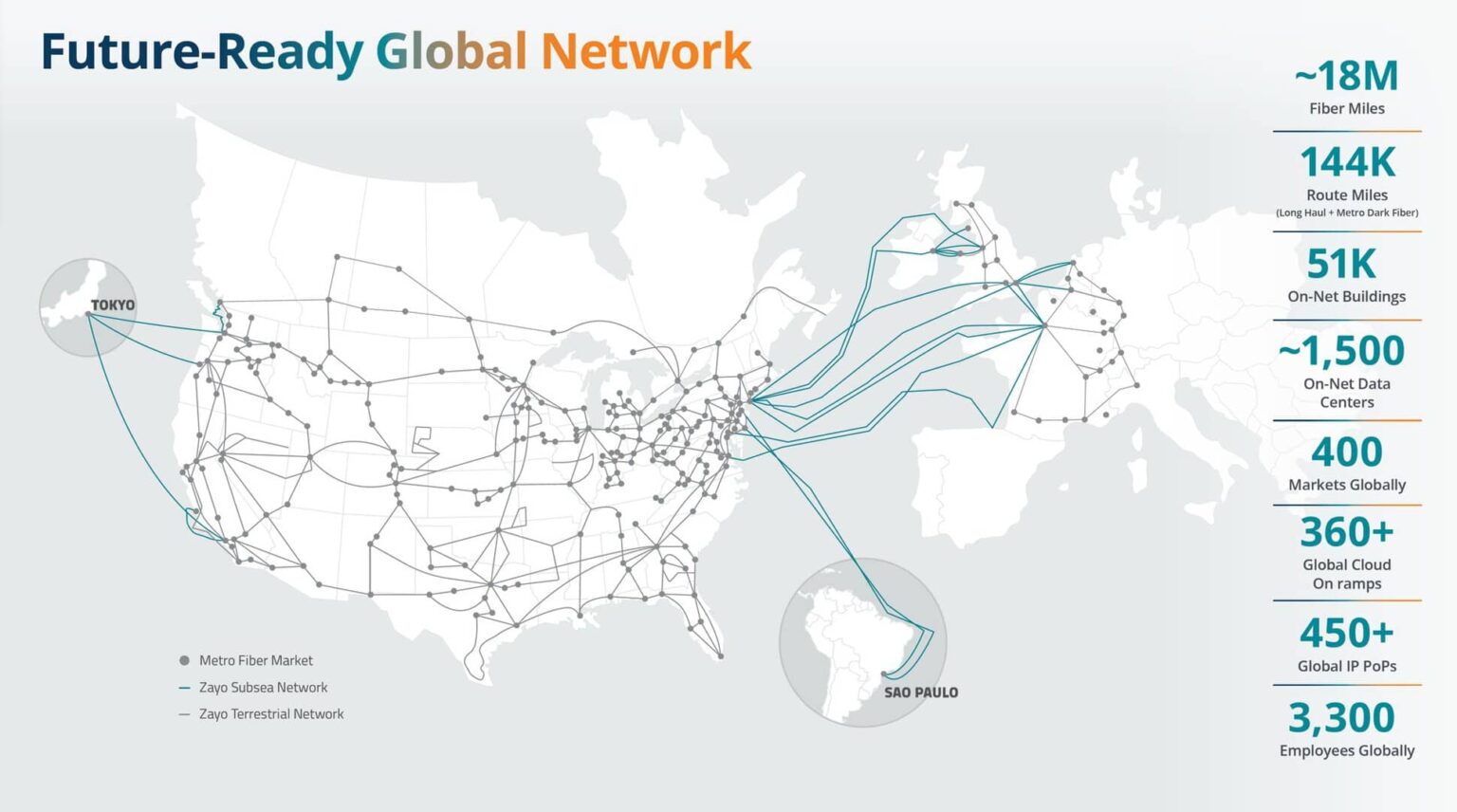 Global Network Capabilities and Fibre Network Maps | Zayo